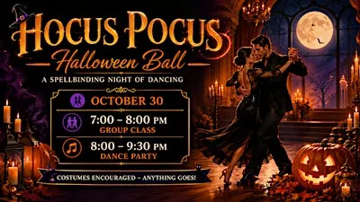 Hocus Pocus Ball: Ballroom Dance Lesson & Social