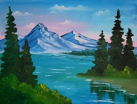 Bob Ross Paint Party