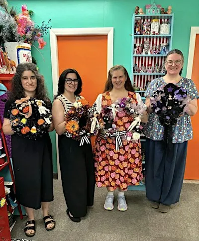 Halloween Wreath Making Class