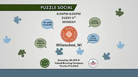 Puzzle Social - Milwaukee - Hosted by WI-JPA