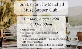 Supper Club for Creatives at The Marshall Muse Gallery