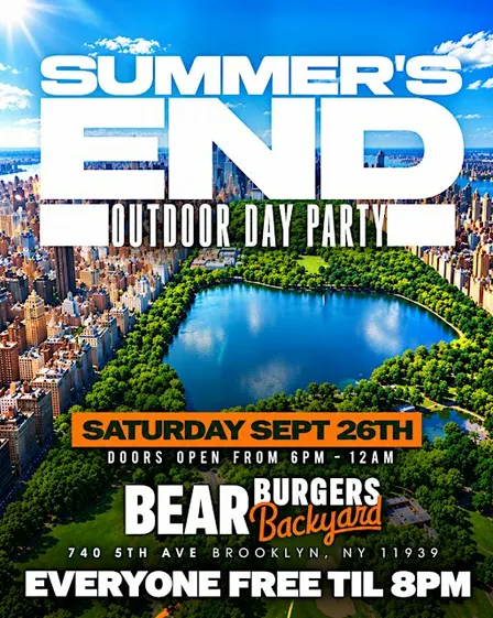 “SUMMER’S END” OUTDOOR DAY PARTY