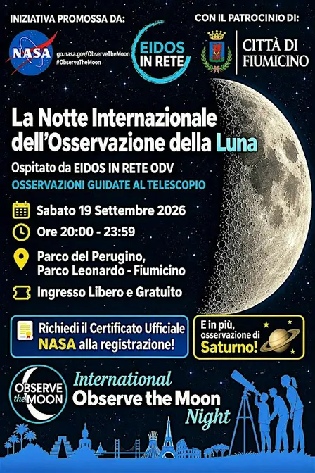 La Notte Internazionale dell'Osservazione della Luna