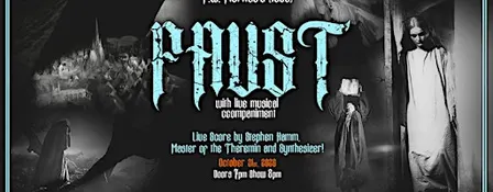 Halloween Screening of Faust (1926) with Stephen Hamm Theremin Man