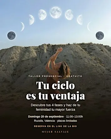 Taller gratuito para Mujeres: Tu Ciclo es tu ventaja