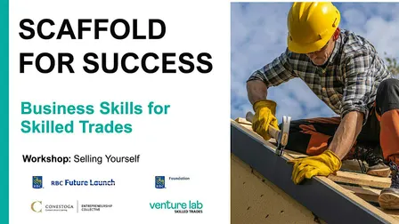 Scaffold for Success: Selling Yourself