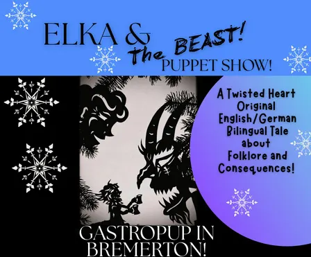 Elka and The Beast Puppet Show Bremerton