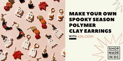 Make Your Own Spooky Season Polymer Clay Earrings with Abloom