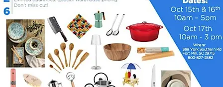 2026 Frieling Annual Warehouse Sale