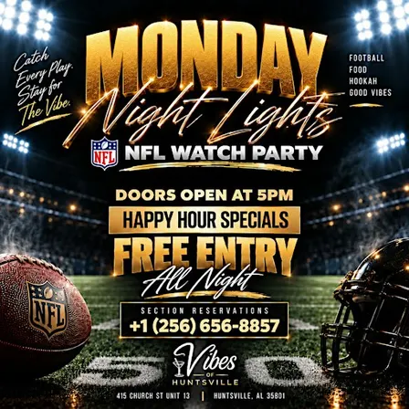 Monday Night Lights: NFL Watch Party