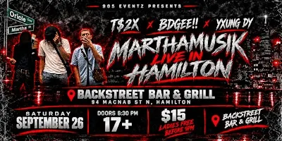 MARTHAMUSIK Live In Hamilton