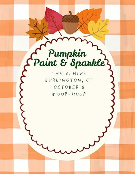 Pumpkin Paint & Sparkle