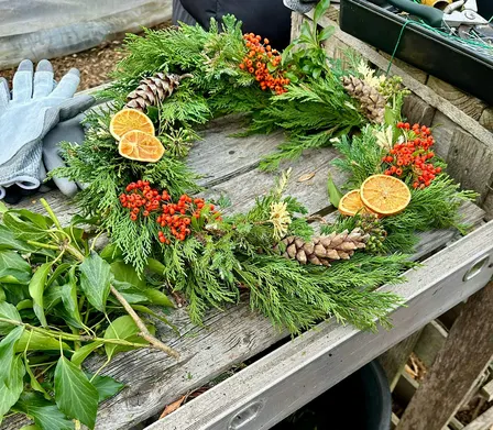 Festive Wreath Making Work Shop