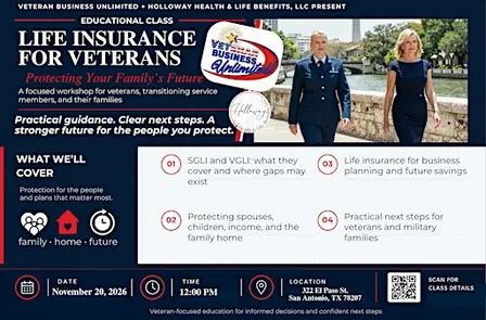 VBU Presents: Life Insurance for Veterans: Protecting Your Family's Future
