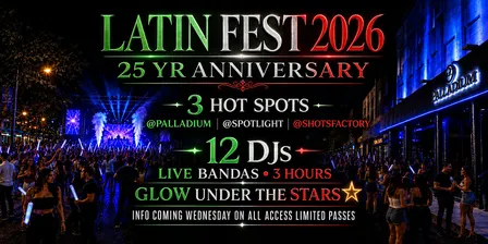 Latin Fest 2026 Block Party at the Palladium Nightclub