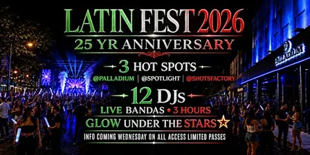 Latin Fest 2026 Block Party at the Palladium Nightclub