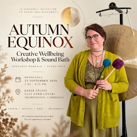 AUTUMN EQUINOX Creative Wellbeing Workshop & Sound Bath