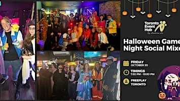 Toronto Event Hub Halloween Game Night Social Mixer