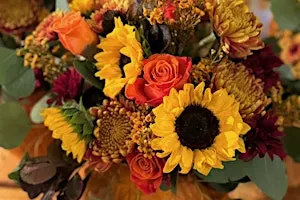 Pumpkin Floral Workshop at Newport Marriott Hotel & Spa