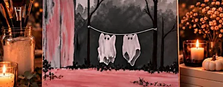 Ghost & Glow Paint Night at Hydrology Bar!