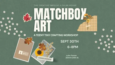 Matchbox Art: A Teeny Tiny Craft Experience
