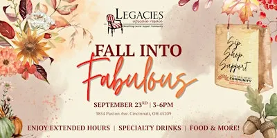 Fall Into Fabulous Shopping Event