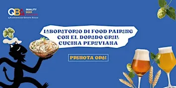 Laboratorio di food pairing con El Dorado Grill Cucina Peruviana