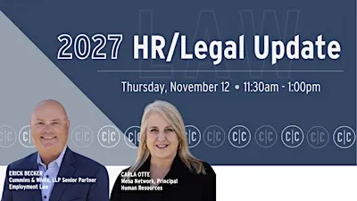 2027 HR Legal Update for Houses of Worship - NorCal