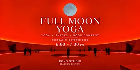 Full Moon Yoga + Snack Gathering | Glasgow