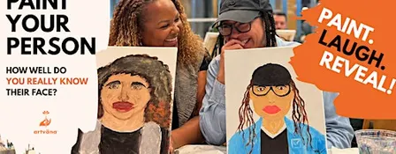 Paint Your Person: Paint & Sip at The 15% Board Game Cafe | Tacoma, WA