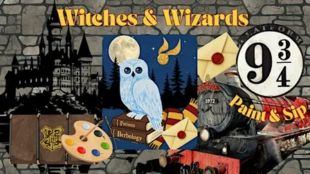 Witches & Wizards - Harry Potter Inspired | Whittier Paint Night