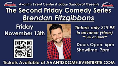 2nd Friday Comedy Series: Brendan Fitzgibbons