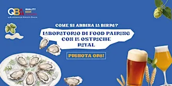 Laboratorio di food pairing con le ostriche ROYAL