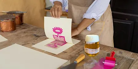 2 Pints & A Print | Beginner-Friendly Printmaking Workshop
