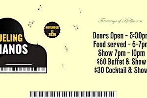 Dueling Pianos at The Fairways of Halfmoon