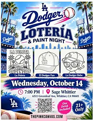 Dodger Loteria & Paint Night