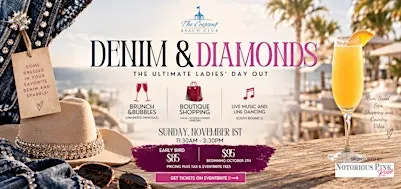 Denim & Diamonds-Ultimate Ladies' Day Out, Sunday, Nov 1