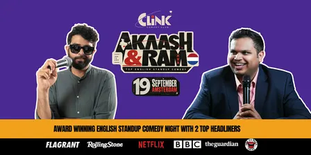 Aakash & Ram - English Standup Comedy - Live in Amsterdam - Clink Comedy