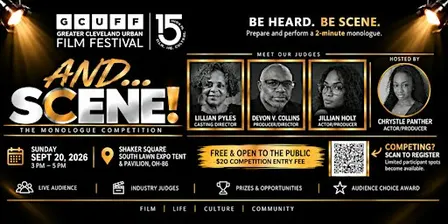 And Scene! The Monologue Competition