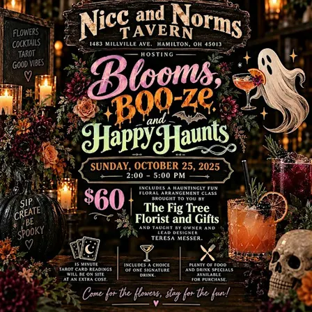 Blooms, BOO-ze, and Happy Haunts