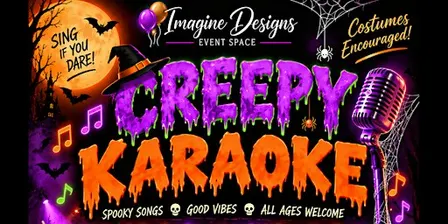 CREEPY KARAOKE! Halloween Themed Family Karaoke Night