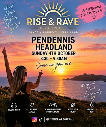 Rise and Rave at Pendennis Headland