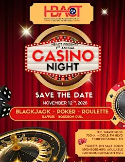 HBACT 2nd Annual Casino Night!