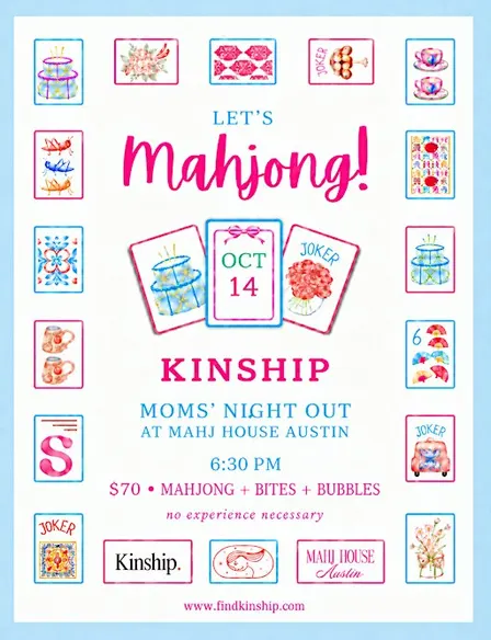 Kinship Moms Mahjong Night
