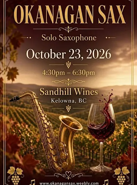 Okanagan Sax - Live at Sandhill Wines