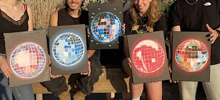 Workshop Schilderen | Discobal schilderen