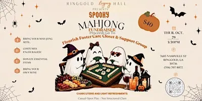 Spooky Mahjong Fundraiser