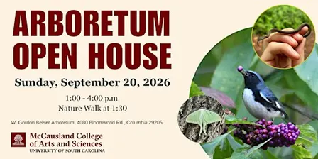 Arboretum Monthly Open House