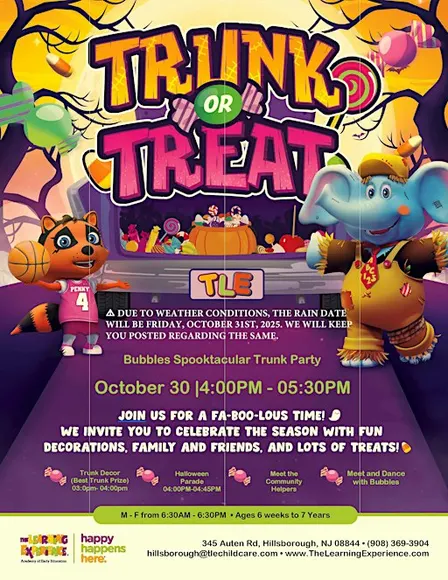 Bubbles’ Spooktacular Trunk or Treat!