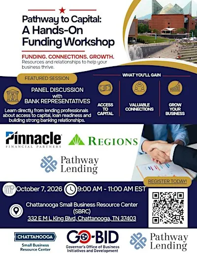 Pathway to Capital: A Hands-On Funding Workshop - CHATTANOOGA